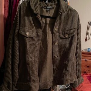 HYFVE Olive Corduroy Blazer